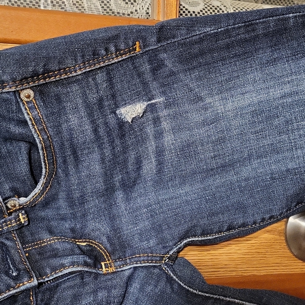 American Eagle cropped jeans size 0 - Picture 4 of 4